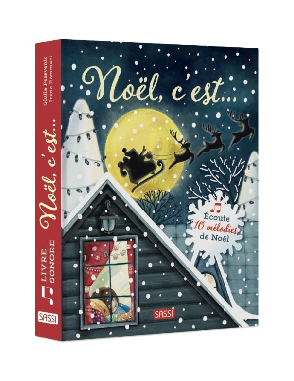 Livre sonore - Noël c'est… - Sassi