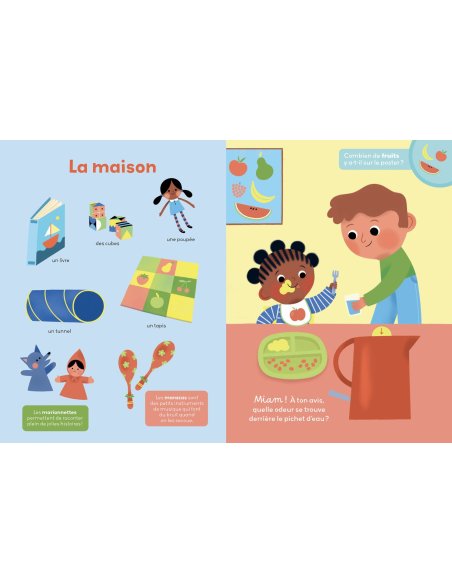 Mon grand livre des odeurs - Auzou