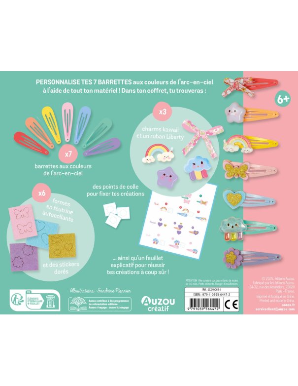 Mon semainier de barrettes...