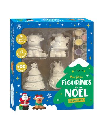 Mes jolies figurines de Noël à peindre - 1,2,3 soleil