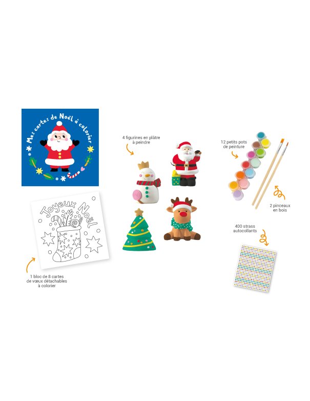 Mes jolies figurines de Noël à...