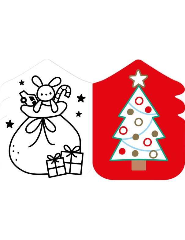 Je colorie sans dépasser - Noël - Auzou