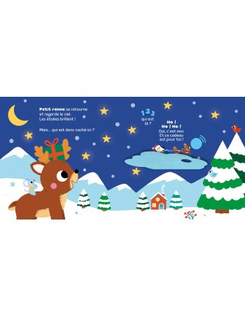 Livre 1, 2, 3, qui est là ? - Qui est là - Joyeux Noël - Auzou 2
