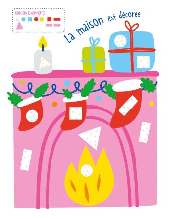 Mon cahier de gommettes – Noël - 1,2,3 Soleil 2