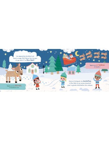 Mon livre sonore a emporter – Le petit renne du père Noël - 1,2,3 Soleil 2