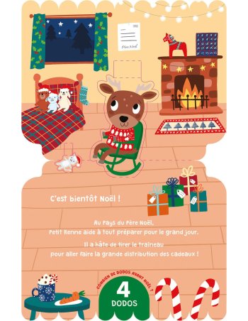 Livre - Combien de dodos avant Noël? - Auzou 2