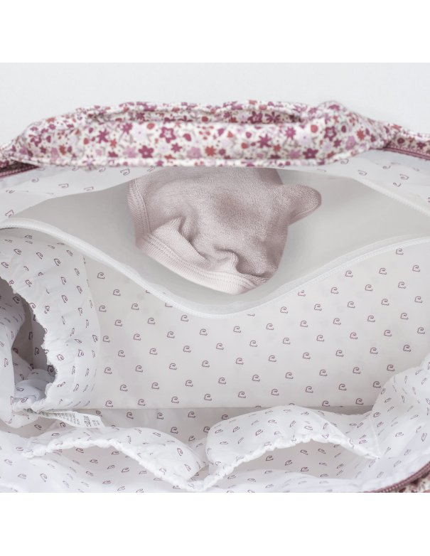 Sac à langer cherry fleurs - Pasito a...