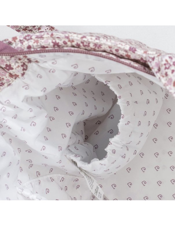 Sac à langer cherry fleurs - Pasito a...