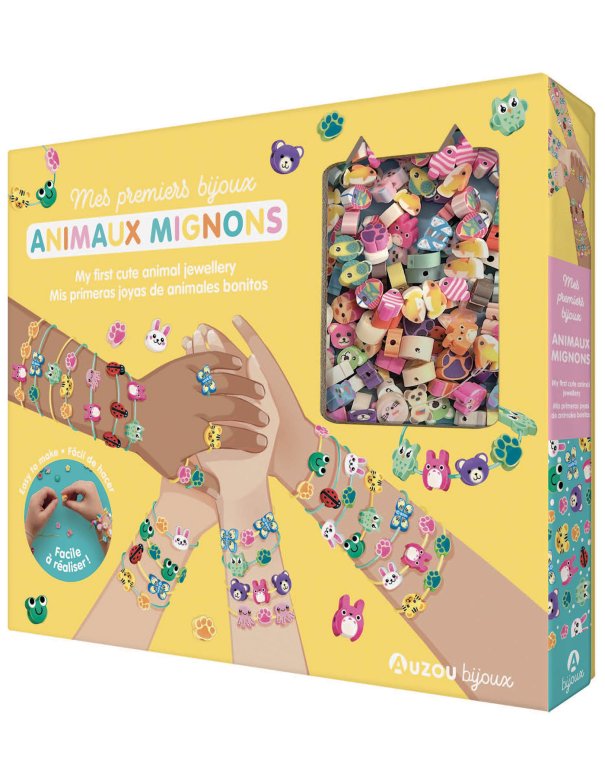 Mes bracelets animaux mignons - Auzou