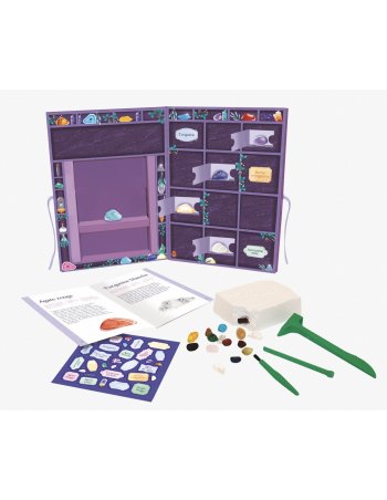 Ma bibliothèque de cristaux et pierres - Auzou 2