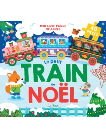 Livre Le petit train de noël - 1,2,3 soleil