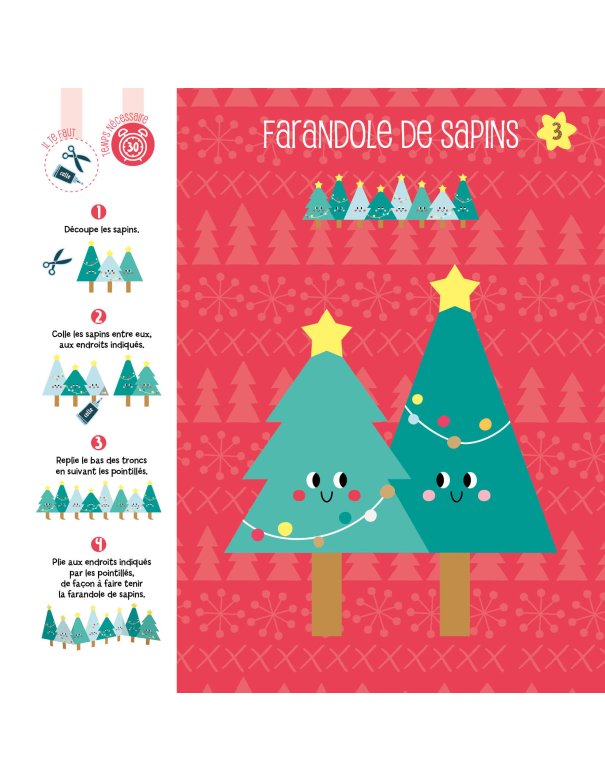 Mon calendrier de l’avent – 24 activités avant Noël - 1,2,3