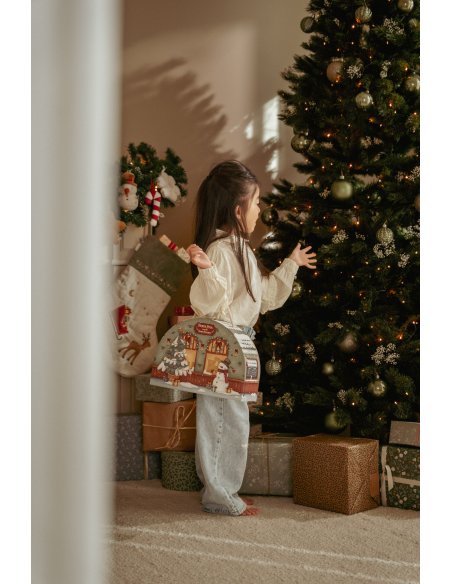 Calendrier de l'avent avec circuit de train - Little Dutch