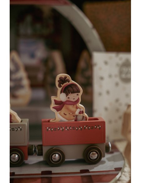 Calendrier de l'avent avec circuit de train - Little Dutch