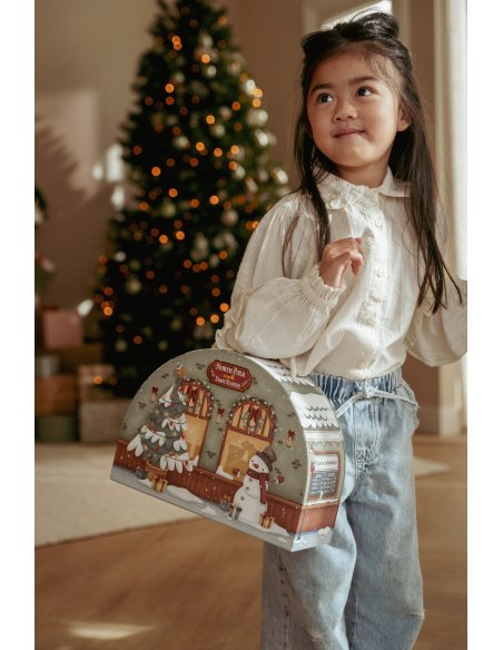 Calendrier de l'avent avec circuit de train - Little Dutch