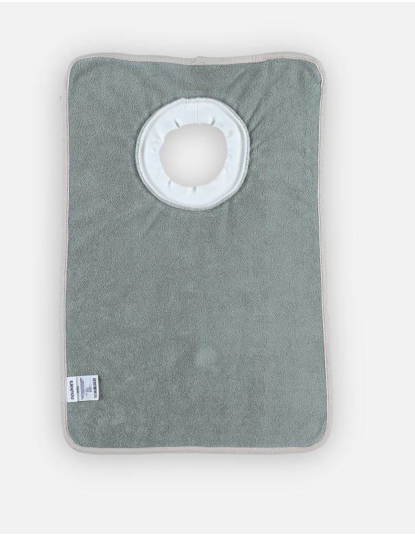 Bavoir funny en éponge dino, vert -...