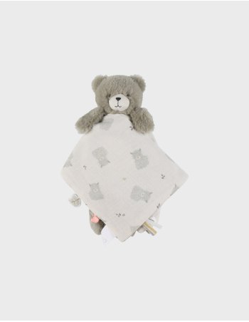 Doudou Ours réversible Jour & Nuit – Orso - Noukie's 2