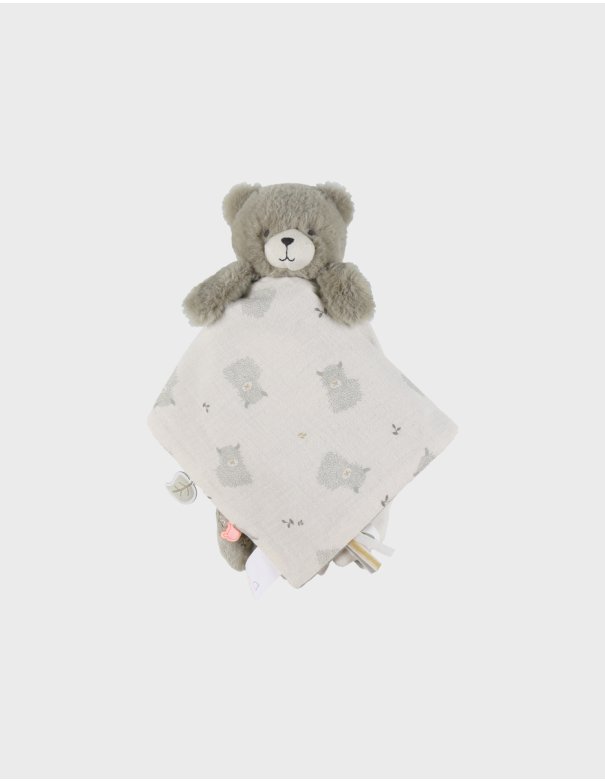 Doudou Ours réversible Jour & Nuit – Orso - Noukie's