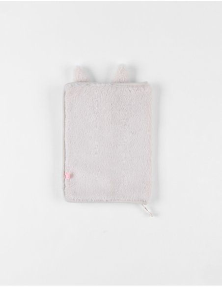 Protège carnet de santé, Effet fourrure Moka - Noukie's