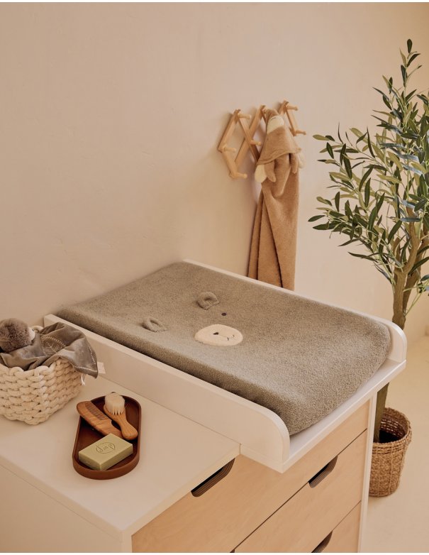 Matelas à langer avec housse en...