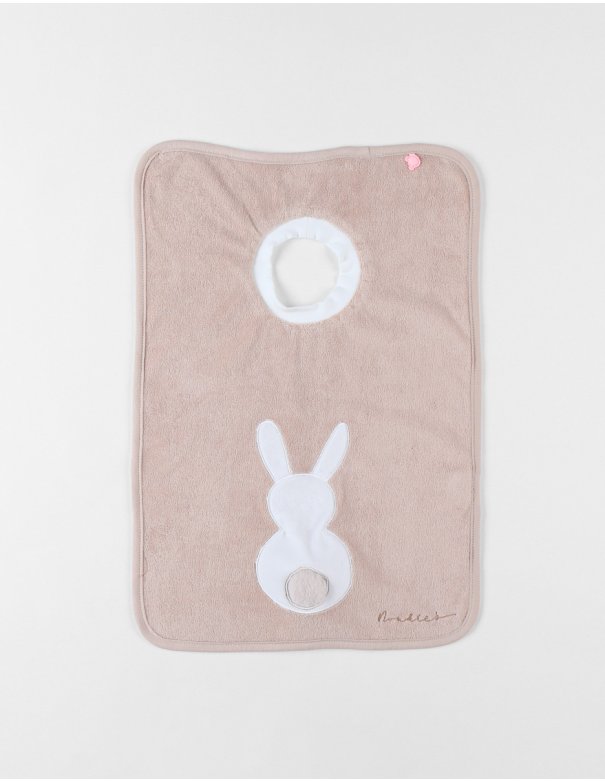 Bavoir funny en éponge Moka, noisette...