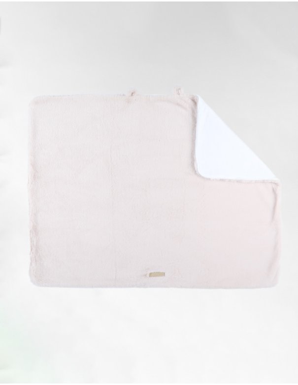 Couverture 75*100cm en Groloudoux bunny beige - Noukie's