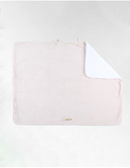 Couverture 75*100cm en Groloudoux bunny beige - Noukie's