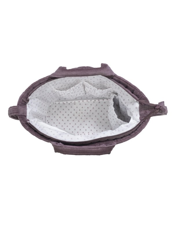 Sac à langer cherry velvet - Pasito a...