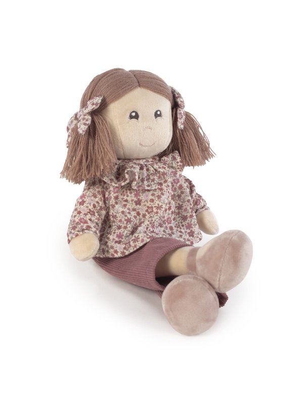 Poupée bibi 35cm cherry fleurs -...