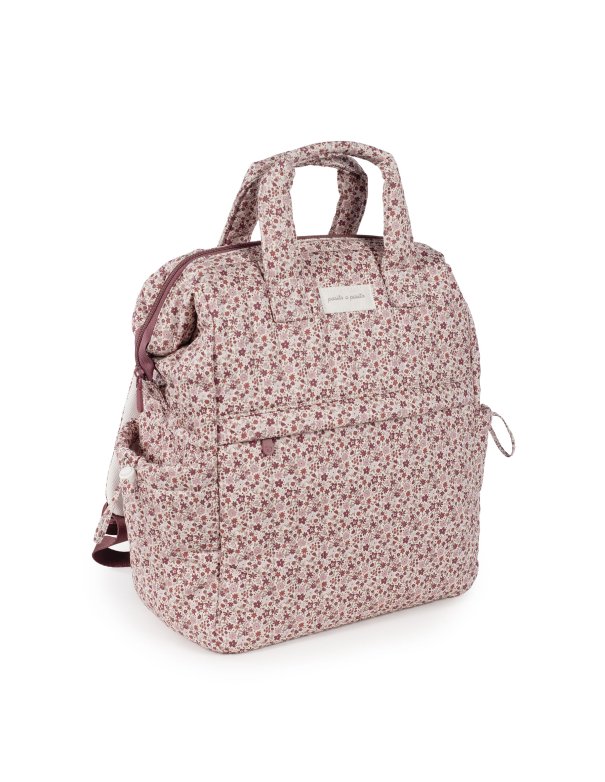 Sac à dos cherry fleurs - Pasito a...