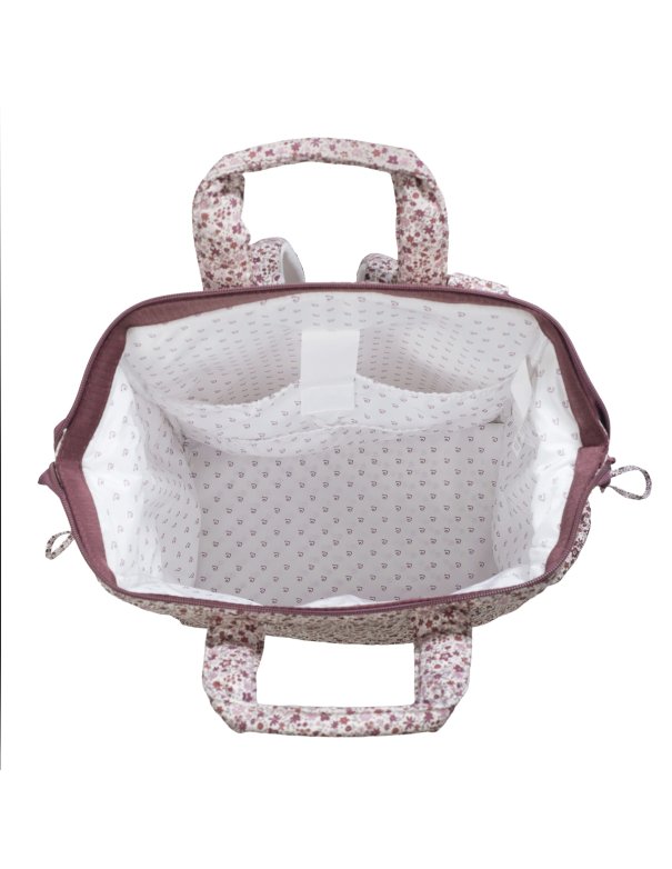 Sac à dos cherry fleurs - Pasito a...