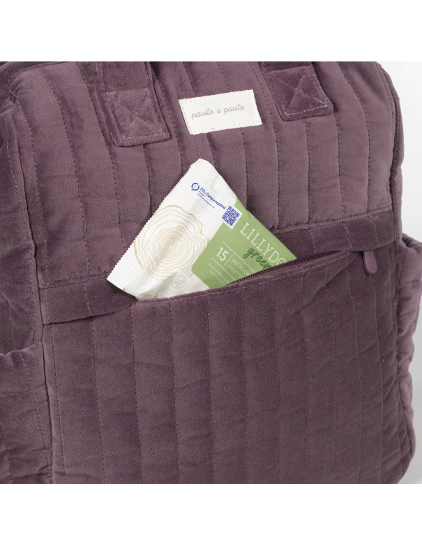 Sac à dos cherry fleurs - Pasito a...