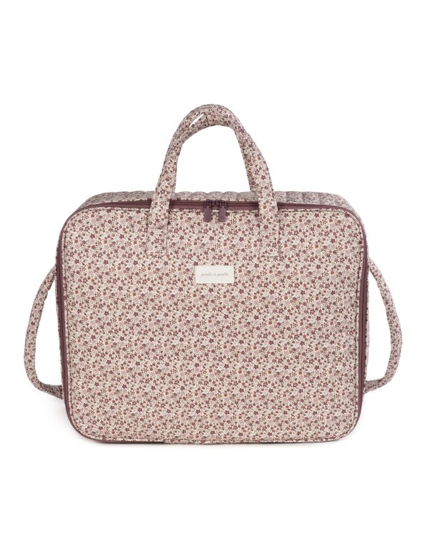 Valise cherry fleurs - Pasito a pasito