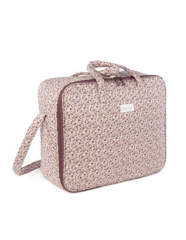 Valise cherry fleurs - Pasito a pasito