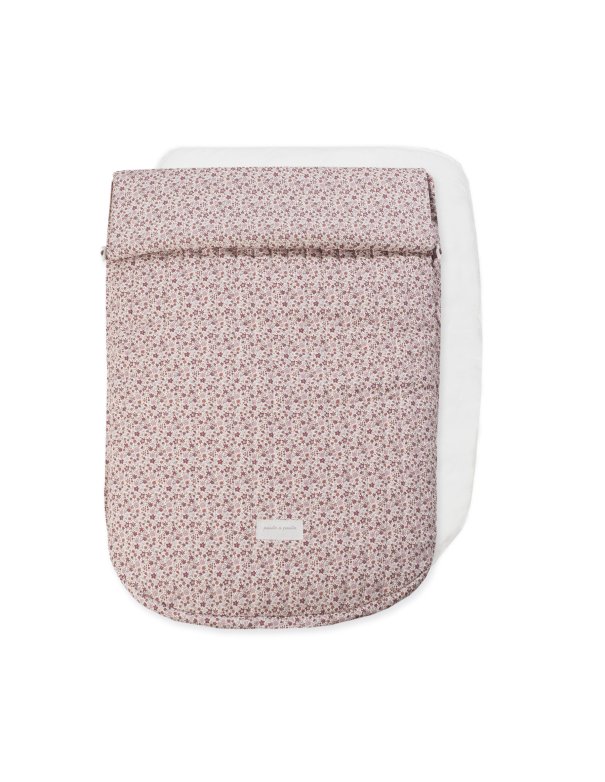 Chancelière mi-saison cherry fleurs -...