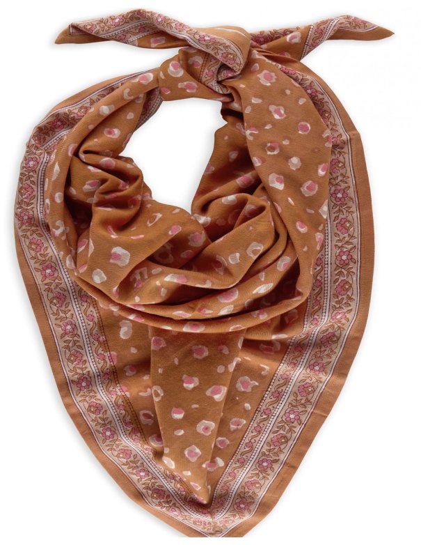 Grand foulard - BENGAL PRALINE -...