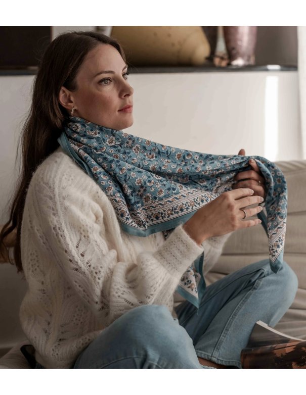 Grand foulard - EDEL NUAGE - Bindi...