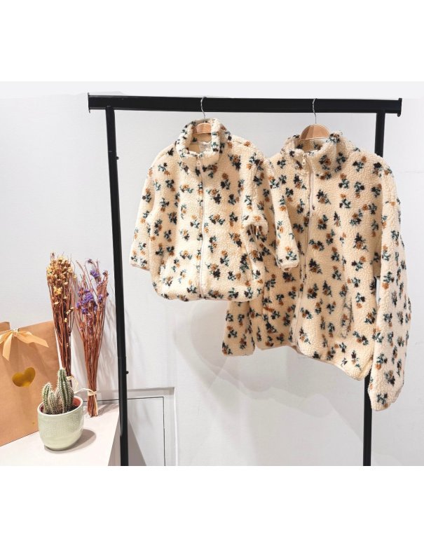 Veste moumoute flower - MUM / Kids