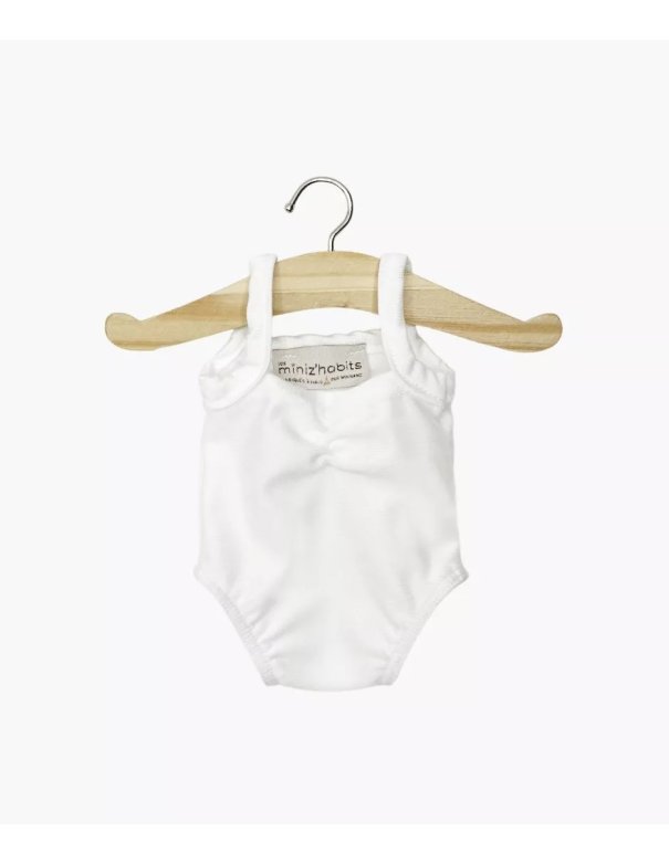 Justaucorps Anna en lycra blanc -...