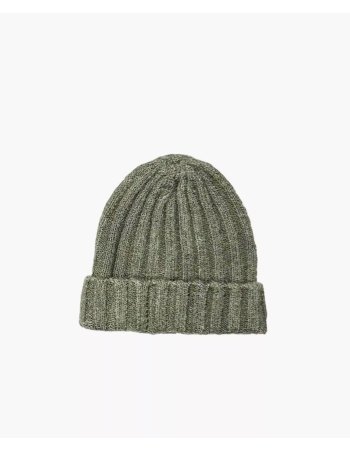 Bonnet Barry en tricot vert...