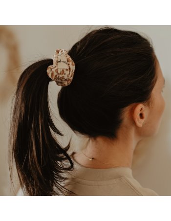 Chouchou Gaze de coton léopard clair - Mon petit Léon 2