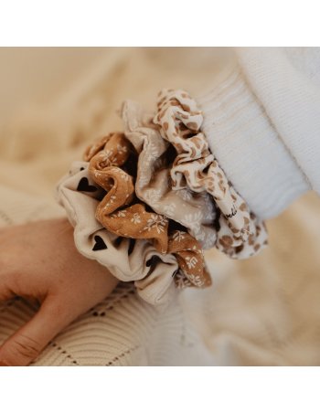 Chouchou Gaze petits coeurs noirs - Mon petit Léon 2