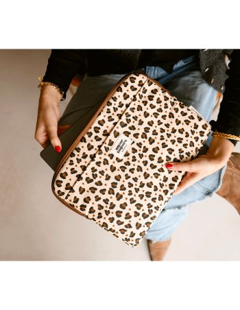 Housse d’ordinateur - Léopard Coeur -  Mon petit Léon 2