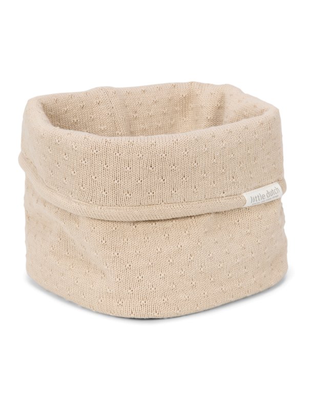 Panier de commode tricoté petit -...