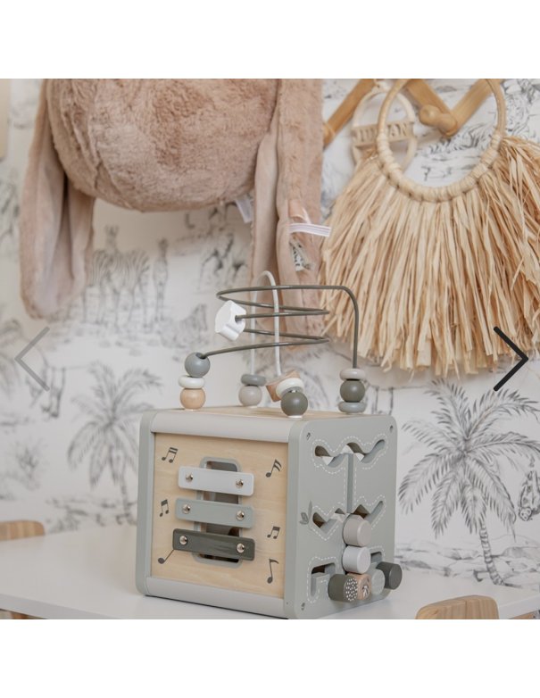 Cube d'activités - Olive Green -...