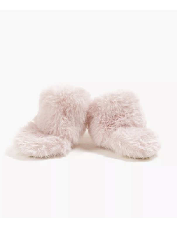 Snow Boots en fausse fourrure rose -...