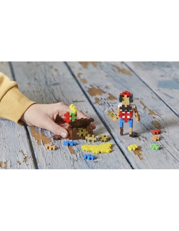 Tube pirate 100 pièces - Plus plus