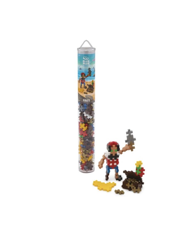 Tube pirate 100 pièces - Plus plus