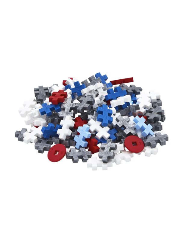 Tube avion 100 pièces - Plus plus