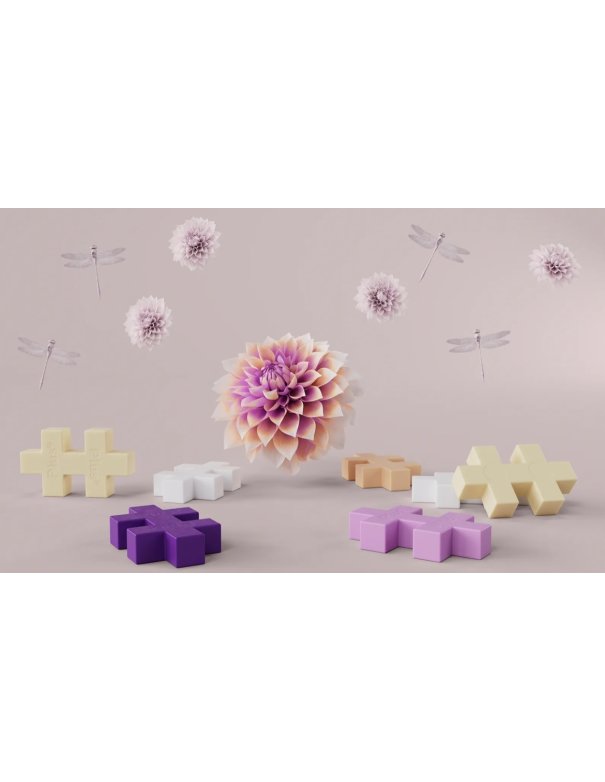 Tube big bloom 15 pièces - Plus plus